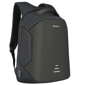 NEW Men 15.6 Laptop Backpack Anti Theft Backpack